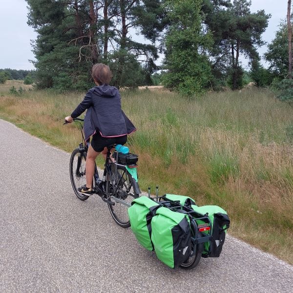 Fietsaanhanger_fietstrailer_vakantie_duurzaam_natuur
